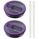 thumbnail image 3 of 2 Vasos 40 Onzas Con Tapa Paja A Prueba Fugas para Quencher () Morado, 3 of 4