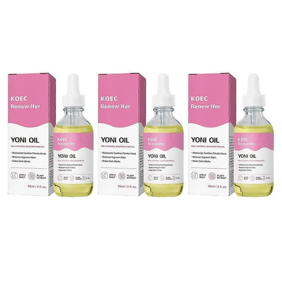 Yoni Oil for Women, Renew Her Oil Vaginals Feminine Oil Intimate Deodorant for Women, Ph Balanced and Eliminates Odor