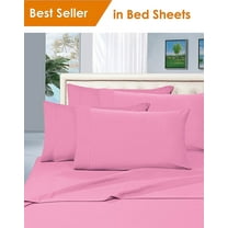 Elegant Comfort 3-Piece 1500 Thread Count Light Pink Microfiber Bed Sheet Set, Twin – Deep Pocket