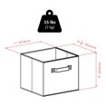 thumbnail image 3 of Verona Storage bench & baskets, 3 of 9