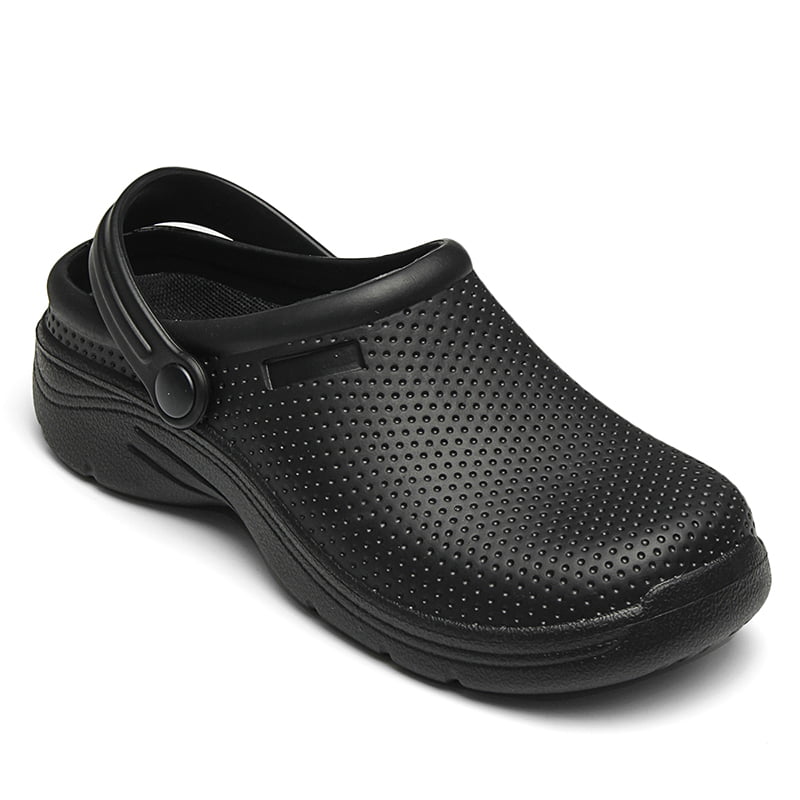 UNISEX slip on Chef Shoes Kitchen Oil-resistant Leather Waterproof  2228 