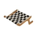 thumbnail image 3 of Cama para gatos Strade Fareast Limited Con mesita de noche estante desmontable resistente al desgarro asiento de ventana madera negro, 3 of 8