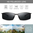 thumbnail image 2 of Gafas de sol SUNGAIT ultraligeras polarizadas para hombre SGT559ZHX-QH-HH, 2 of 7
