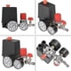thumbnail image 2 of Air Compressor Pressure Switch Pressure Valve Switch Air Compressor With Regulators Gauge (plastic Pressure Gauge) Hy, 2 of 4