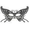 Eastjing Halloween Face Cover Halloween Prom Lace Prop Elegant Butterfly Eye Cover Masquerade Mardi Gras Decoration