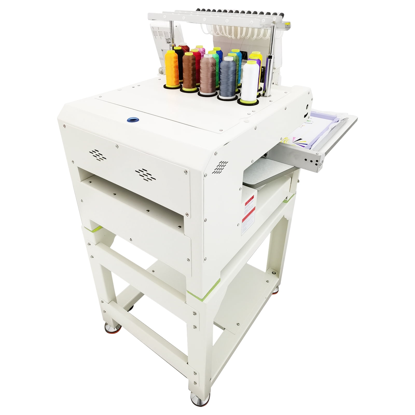 15 Needles Automatic Embroidery Machine Flat Garments Hat Computerized Embroidery Machine