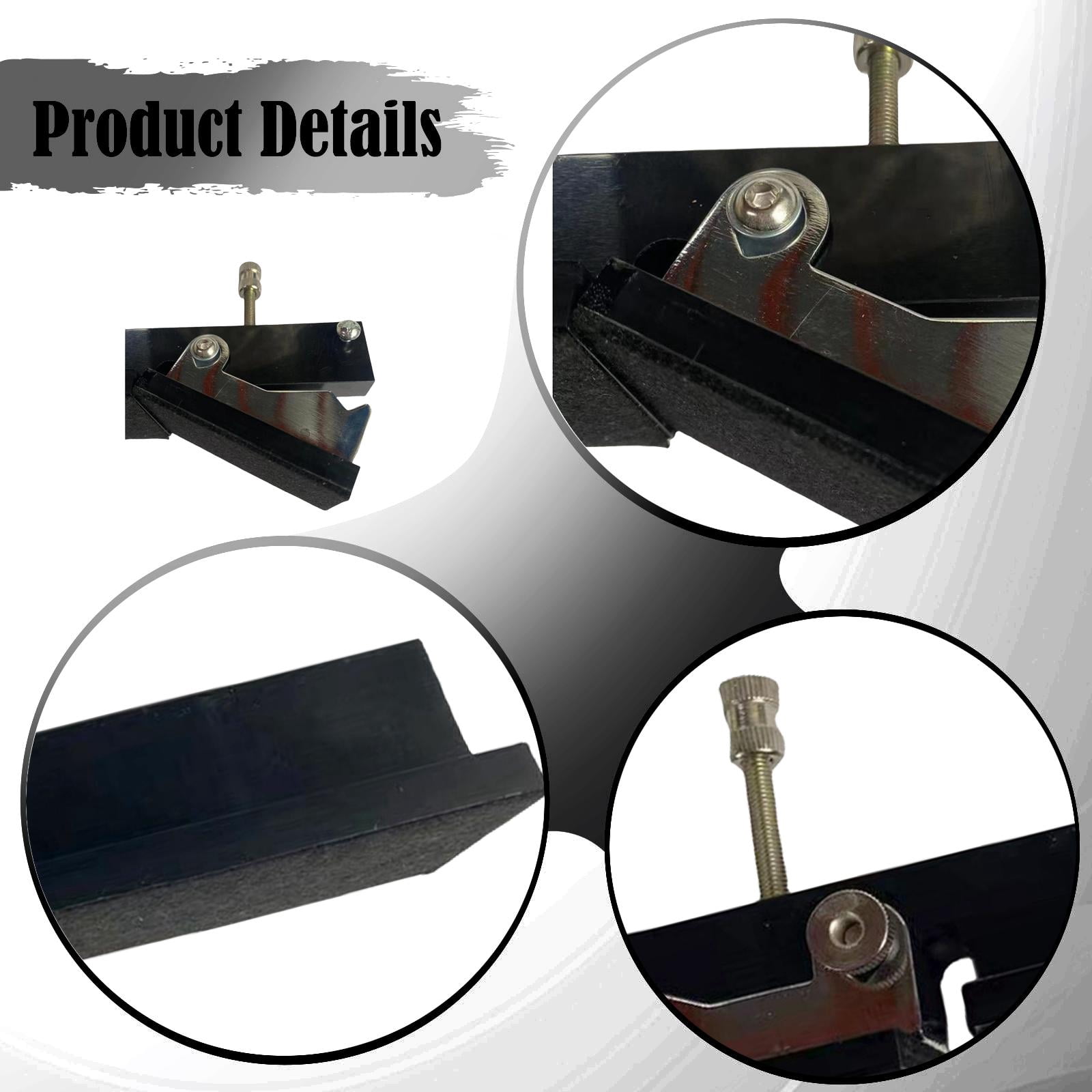LeeQinersw Neck Cutting and Grinding Bracket Zinc Alloy Maintenance Luthier Repair Tool