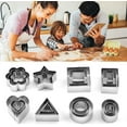 thumbnail image 5 of 24Pcs Mini Stainless Steel Christmas Cookie Cutters for Baking, 5 of 5
