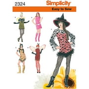 Simplicity Misses' Size XS-XL Costumes Pattern, 1 Each