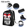 thumbnail image 4 of Mochila ligera para portátil Show Me Your Bobbers, ideal para estudiantes de secundaria, preparatoria y universidad., 4 of 5