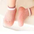 thumbnail image 4 of Baby Sneakers Soft Sole Breathable Mesh First Walking Shoes For Toddlers Indoor Outdoor Lightweight Comfortable, 4 of 9