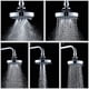 thumbnail image 4 of Cabezal de ducha de ahorro de agua, cabezal de ducha de lluvia ajustable de alta presión cromado, montado en la pared, presión de burbujas de aire, 5 configuraciones Xemadio WLJ-0780, 4 of 5