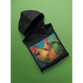 thumbnail image 3 of Image Conscious Elegant Roosters Hoodie Womens -Porter Hastings Designs, Female Large, 3 of 4