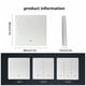 thumbnail image 4 of Tuya ZigBee Smart Switch Home Light Interruptor de control remoto Lámpara de oficina Panel de control inalámbrico, 1 banda Inevent EL001911-01B, 4 of 7