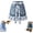 Blue, variant on Denim Echo Ruffle Apron,Vintage Floral Jean Apron,Ruffle Hem Aprons for Kitchen Garden Farmhouse Gift Cooking Baking