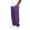 Purple, variant on Zimjoy Wide Leg Sweatpants for Men Drawstring Open Bottom Baggy Sweatpants Joggers Cotton Loose Lounge Sweat Pants with Pockets Brown L