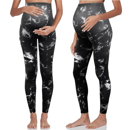 

NIUREDLTD Women s Fashionable High-Waisted Essentials Maternity Legging Pregnant Comfortable Yoga Pants Trousers