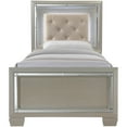 Cambridge Elegance TwinSize Bed Frame with LED Headboard