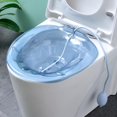 thumbnail image 4 of Bañera de asiento para inodoro Macarena Lavabo portátil para hemorroides azul, 4 of 8