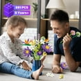 Syrinx Flower Bouquet Building Set, Compatible with Lego Unique Home