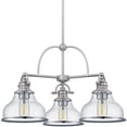 thumbnail image 3 of Grant 3-Light Brushed Nickel Chandelier, 3 of 4