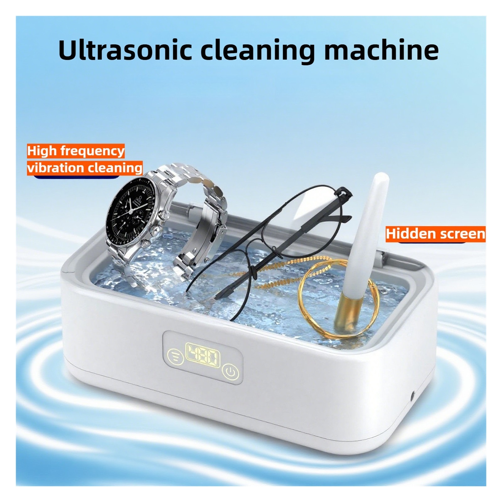 Ultrasonic Cleaning Machine Denture Cleaner Ultrasonic Glasses Cleaning Machine Denture Jewellery