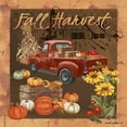 thumbnail image 3 of Phillips, Anita 12x12 Black Modern Framed Museum Art Print Titled - Fall Harvest V, 3 of 5