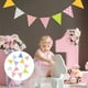 thumbnail image 5 of Guirnalda de banderines triangulares de papel, banderines coloridos, banderines, decoraciones para fiestas de cumpleaños de bebés, guarderías y celebraciones infantiles, 5 of 8