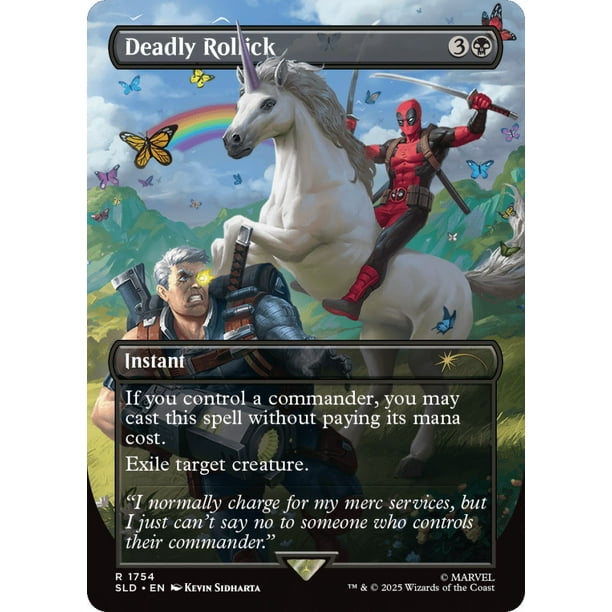 Magic: The Gathering Secret Lair x Marvel's Deadpool Trading Card