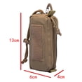 thumbnail image 4 of Paquete de riñonera compacta Cierre de cremallera Multifuncional 1000D Accesorios de nailon Gear Utility Gadget Pouch Key Holder para teléfono de marrón Sunnimix titular de la llave, 4 of 6