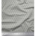 thumbnail image 1 of Soimoi Polyester Crepe Fabric Hand Drawn Line Shirting Fabric Prints by Yard 42 Inch Wide, 1 of 3