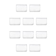 thumbnail image 3 of Sidaley 10 piezas Contenedor de bolsa con cremallera Conveniente Bolsa de documentos de PVC Bolsa de retención de documentos Contenedores de Type1 NO1, 3 of 6