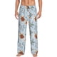 thumbnail image 1 of Balery Sea Turtle Pantalones de pijama para hombre, pijama ultraligero, pantalón de descanso-3X-Large, 1 of 6