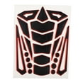 thumbnail image 2 of LOVIVER Motorcycle Reflective Sticker Gas Tank Protector Knee Fuel Side Grips Protector Red, 2 of 6