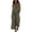 Green, variant on Bohemian Two Piece Set, Flounce Halter Top & Wide Leg Trousers for Summer Casual Outfit