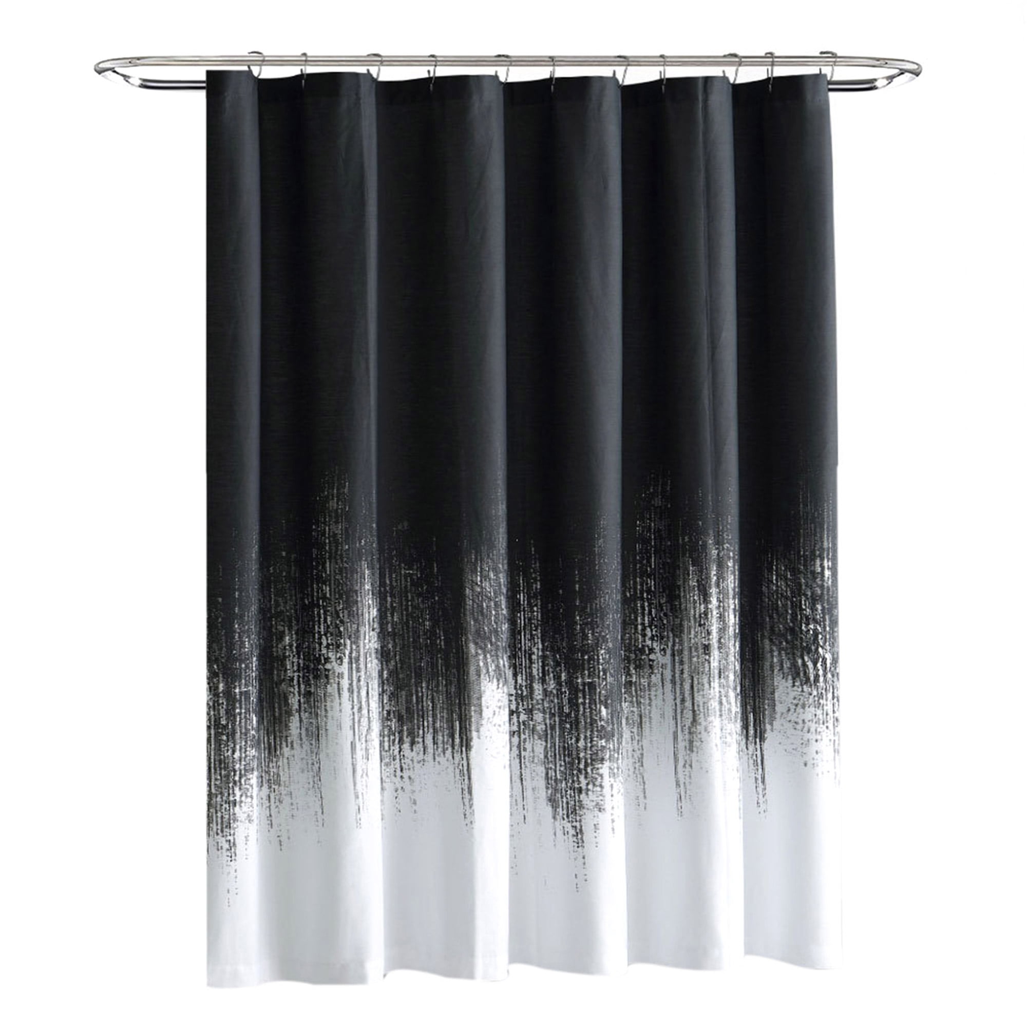 One opening Shower Curtain Gradient Color Bath Curtain Indoor Decorative Cloth