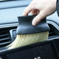 thumbnail image 3 of Car Interior Cleaning Brush Car Air Outlet Detail Crevice Dust Removal Brush Home Office Dust Washing Tools Auto Accessories (yellow-2), 3 of 7