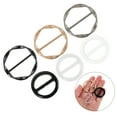 thumbnail image 1 of FUEENIRVA 12Ud Sujetadores De Bufanda Y Clips Para Camiseta Con Y Colores Surtidos, 1 of 8