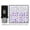 Violet, variant on Printtoo Personalized&nbsp;Wedding Theme Icons&nbsp;Round Rubber Stamp Self Inking Stamper 12 mm-Violet