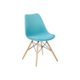 thumbnail image 1 of AveSix Allen Collection Guest - Chair - plastic, wood - blue, 1 of 3