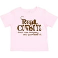 thumbnail image 3 of Inktastic Real Cowboys Boys or Girls Toddler T-Shirt, 3 of 5