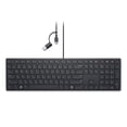 thumbnail image 1 of Teclado Dell KB525C de colaboración por cable USB-C y USB-A, 1 of 9