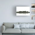 thumbnail image 3 of Marlene Watson 'San Diego Skyline BW 1' Canvas Art, 3 of 3