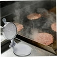 thumbnail image 6 of Hamburger Patty Maker Non Stick Round Burger Thickness Adjustable Burger Maker Aluminum Alloy Meat Patty Maker Kitchen Gadgets For Bbq Barbecue Grilling Bakeware 4.7", 6 of 7