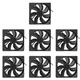thumbnail image 1 of Radiador 120 mm 4 pines Caja de la computadora Refrigeración Ventilador del refrigerador de la CPU DC 12V Silent PC, 1 of 6
