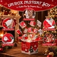 thumbnail image 6 of Ohmyroo Christmas Surprise Pop Up Gift Box Set, Cardboard Explosion Money Box with Gift Bag, Festive Spring Reveal Packaging for Cash Cards Holiday Gift Giving, 6 of 7