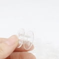 thumbnail image 6 of 25pcs Plastic Clear Home Sewing Machine Thread String Empty Bobbin Spools, 6 of 6