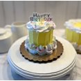 thumbnail image 5 of DEZICAKES Fake Mini Cake Yellow Birthday Cake Prop Decoration Dezicakes Fake Food- Fake Cake- Home Decoration, 5 of 7