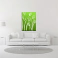 thumbnail image 2 of 18" x 24" Floral 4 by GraphINC Studio - Wall Art Print on Canvas Fabric White, 2 of 3