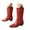 Red, variant on UngA Cowgirl Boots Women's Mid Calf The Western Cowboy Boots Fashion Cowgirl Boots For Women Low Heel Black,7.5